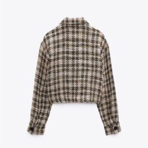 Zara tweed blazer NWT - Picture 5 of 6